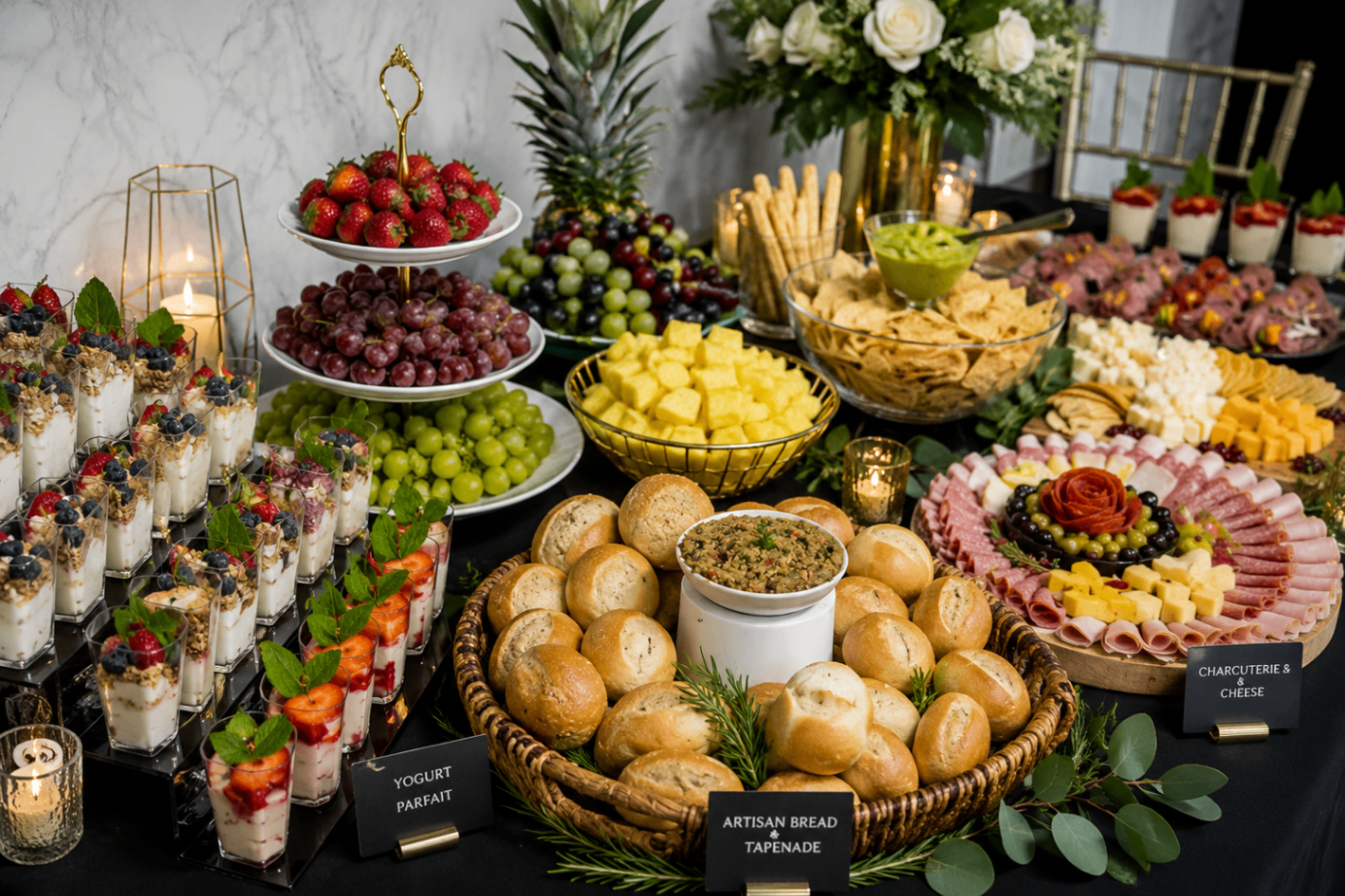 Grand ballroom reception