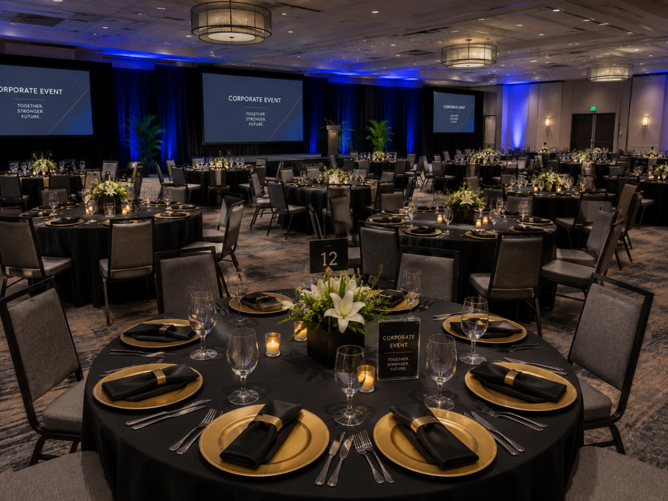 Entr'Nous portfolio event setup